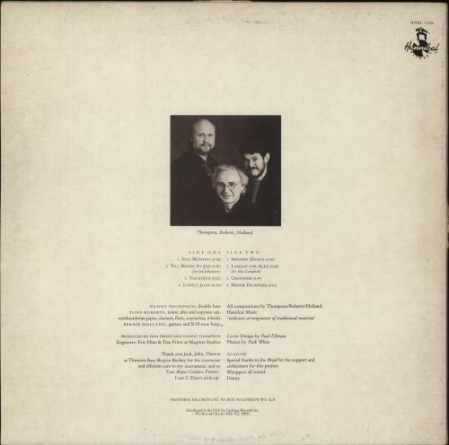 Danny Thompson Whatever vinyl LP album (LP record) UK DQGLPWH479423