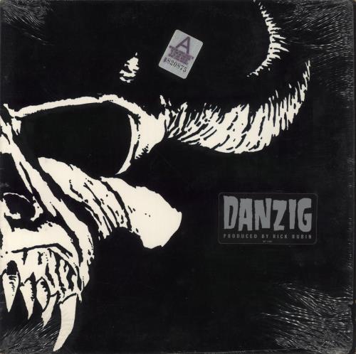 Danzig Danzig - Sticker & Shrink vinyl LP album (LP record) US ZIGLPDA859892