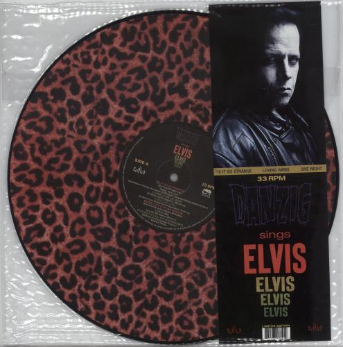 Danzig Sings Elvis - Pink Leopard Print Picture Disc picture disc LP (vinyl picture disc album) US ZIGPDSI882455