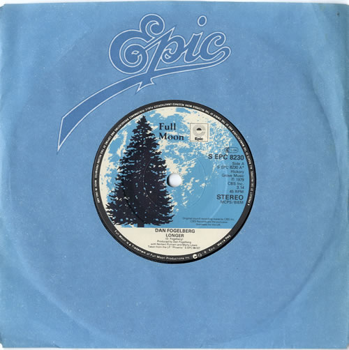 Dan Fogelberg Longer UK 7" vinyl single (7 inch record / 45) (614923)
