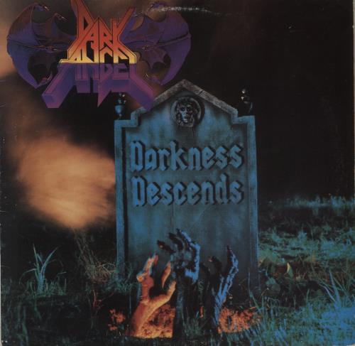 Dark Angel Darkness Descends - VG vinyl LP album (LP record) UK DK-LPDA391565