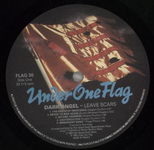 Dark Angel Leave Scars vinyl LP album (LP record) UK DK-LPLE594562