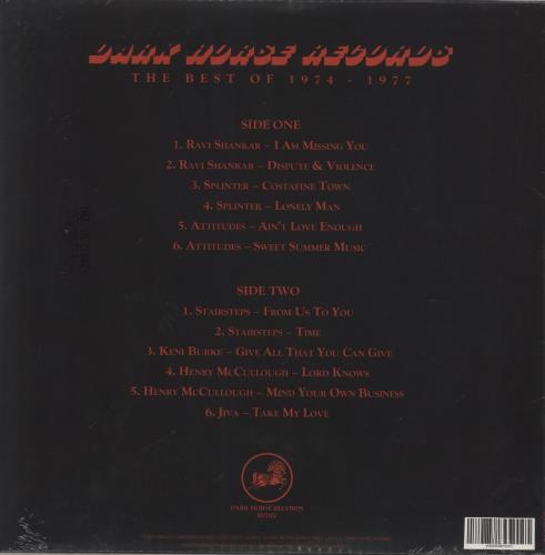 Dark Horse Records The Best Of 1974-1977 - RSD Black Friday 2022 - Sealed vinyl LP album (LP record) UK DH2LPTH802209