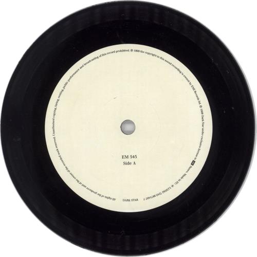 Dark Star (Indie) About 3AM 5" vinyl single (5 inch record) UK DRK05AB209294