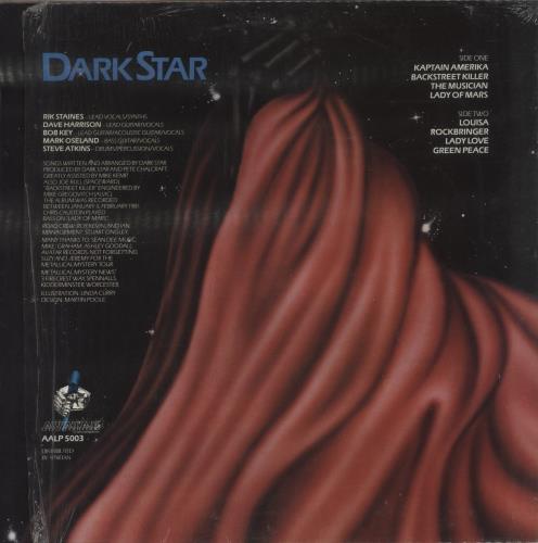 Dark Star (UK NWOBHM) DarkStar - Shrink vinyl LP album (LP record) UK E5RLPDA874771
