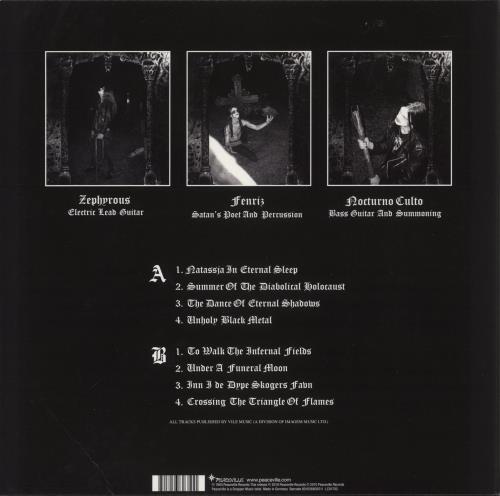 Darkthrone Under A Funeral Moon vinyl LP album (LP record) UK H4RLPUN868015