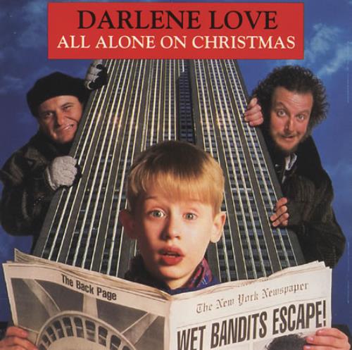 Darlene Love All Alone On Christmas CD single (CD5 / 5") US DLNC5AL400006