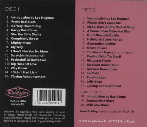 Darrel Higham & The Barnshakers Live At The Thunderbird Rock 'N' Roll Venue 2 CD album set (Double CD) UK EJZ2CLI835716