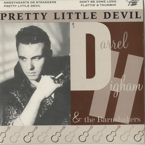Darrel Higham & The Barnshakers Pretty Little Devil 7" vinyl single (7 inch record / 45) Finnish EJZ07PR572974