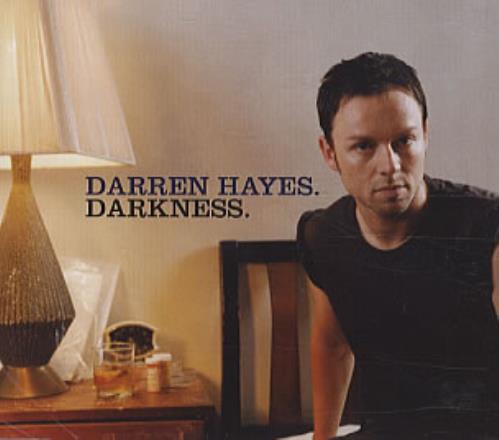 Darren Hayes Darkness 2-CD single set (Double CD single) Australian DHY2SDA312282