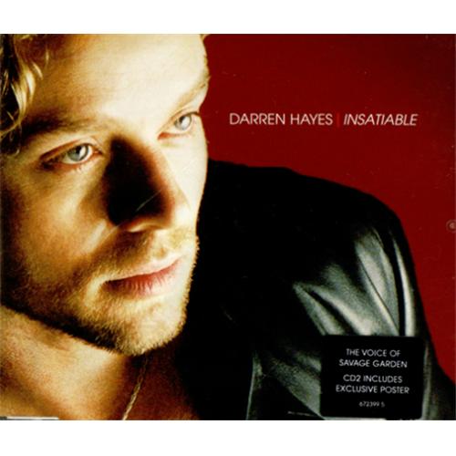 Darren Hayes Insatiable 2-CD single set (Double CD single) UK DHY2SIN208703