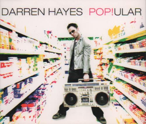 Darren Hayes Pop!ular CD single (CD5 / 5") UK DHYC5PO302749
