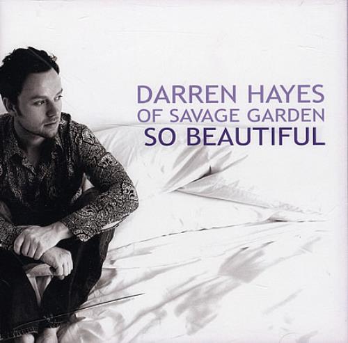 Darren Hayes So Beautiful CD single (CD5 / 5") US DHYC5SO348017