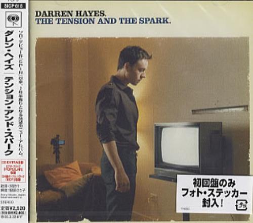 Darren Hayes The Tension And The Spark CD album (CDLP) Japanese DHYCDTH295075
