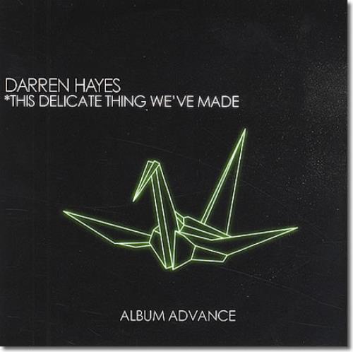 Darren Hayes This Delicate Thing We've Made 2-disc CD/DVD set UK DHY2DTH413121
