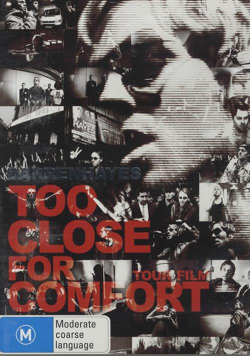 Darren Hayes Too Close For Comfort Tour Film DVD Australian DHYDDTO374010