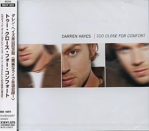 Darren Hayes Too Close For Comfort CD single (CD5 / 5") Japanese DHYC5TO223748