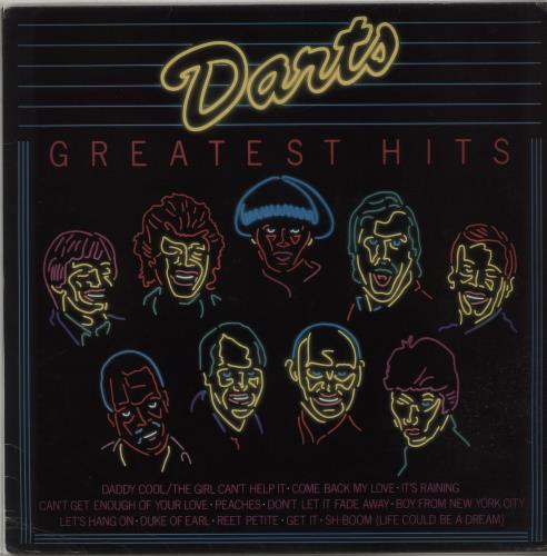 Darts Greatest Hits vinyl LP album (LP record) UK D.TLPGR498888