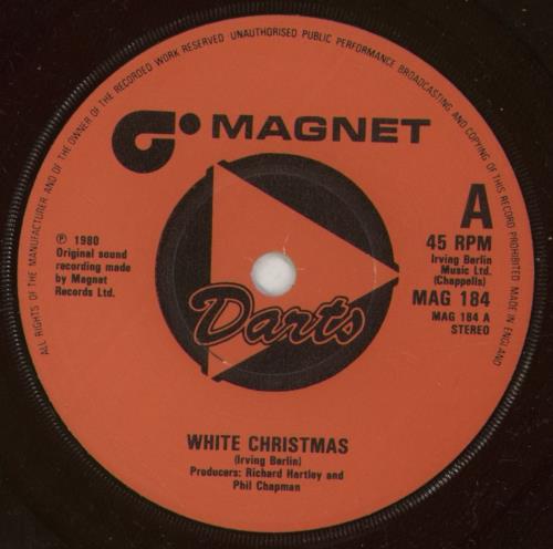 Darts White Christmas - P/S 7" vinyl single (7 inch record / 45) UK D.T07WH575853