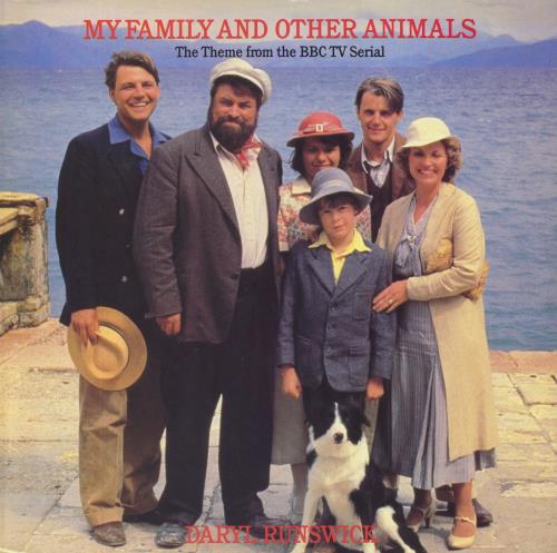 Daryl Runswick My Family And Other Animals 12" vinyl single (12 inch record / Maxi-single) UK D3W12MY813952