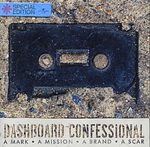 Dashboard Confessional Mark A Mission A Brand A Scar CD album (CDLP) UK DACCDMA253833