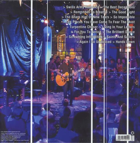 Dashboard Confessional MTV Unplugged v2.0 - Matchstick Red Burst Vinyl - Sealed vinyl LP album (LP record) US DACLPMT828923