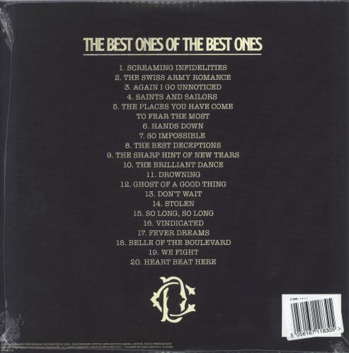 Dashboard Confessional The Best Ones Of The Best Ones - Maroon Vinyl - Sealed 2-LP vinyl record set (Double LP Album) US DAC2LTH828925