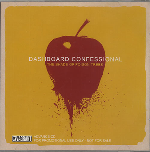 Dashboard Confessional The Shade Of Poison Trees CD-R acetate US DACCRTH514672