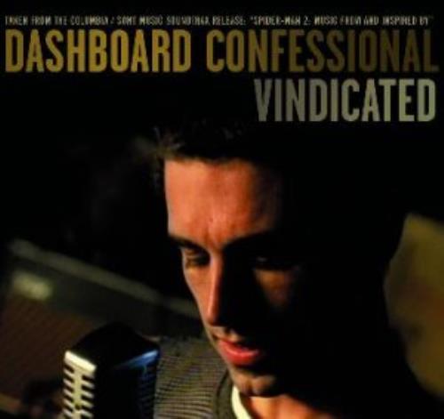 Dashboard Confessional Vindicated CD single (CD5 / 5") UK DACC5VI298637