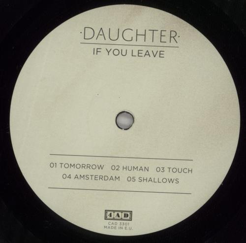 Daughter If You Leave + Bonus CD vinyl LP album (LP record) UK E62LPIF733287