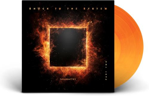 Daughtry Shock To The System: Part Two - Orange Vinyl - Sealed vinyl LP album (LP record) UK DG4LPSH874215