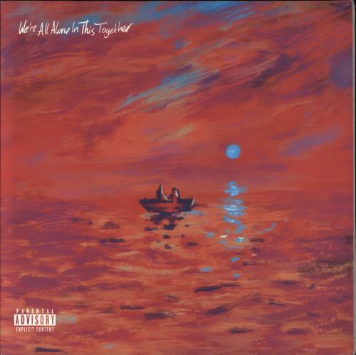 Dave (Rap) We're All Alone In This Together - Red Vinyl 2-LP vinyl record set (Double LP Album) UK 7CZ2LWE839729