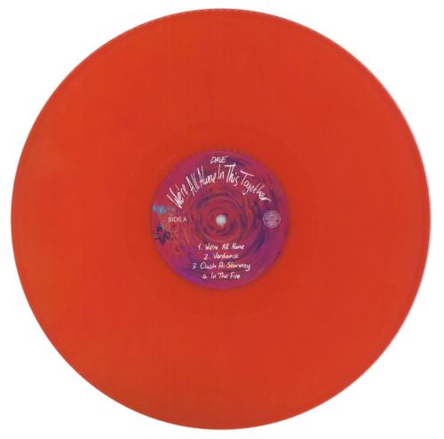 Dave (Rap) We're All Alone In This Together - Red Vinyl 2-LP vinyl record set (Double LP Album) UK 7CZ2LWE839729