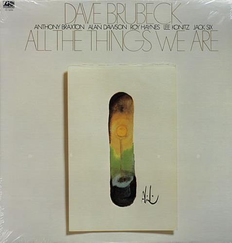 Dave Brubeck All The Things We Are - Sealed vinyl LP album (LP record) US DBRLPAL397321