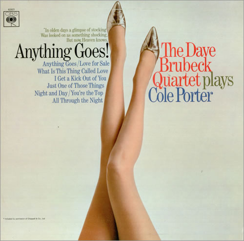 Dave Brubeck Anything Goes! vinyl LP album (LP record) UK DBRLPAN449882