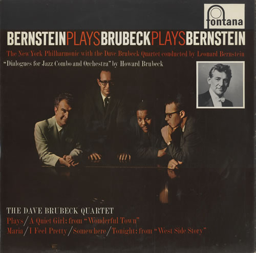 Dave Brubeck Bernstein Plays Brubeck Plays Bernstein vinyl LP album (LP record) UK DBRLPBE455782