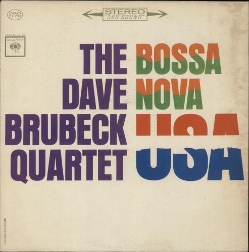 Dave Brubeck Bossa Nova USA - 1st vinyl LP album (LP record) US DBRLPBO565379