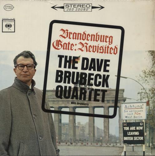 Dave Brubeck Brandenburg Gate: Revisited vinyl LP album (LP record) US DBRLPBR876124