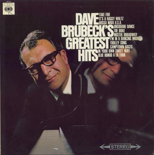 Dave Brubeck Dave Brubeck's Greatest Hits vinyl LP album (LP record) UK DBRLPDA777443