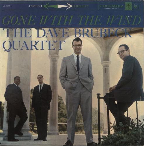 Dave Brubeck Gone With The Wind vinyl LP album (LP record) US DBRLPGO876121