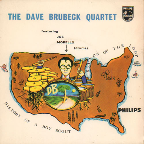 Dave Brubeck History Of A Boy Scout 7" vinyl single (7 inch record / 45) UK DBR07HI641777