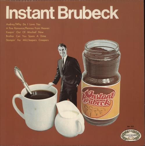 Dave Brubeck Instant Brubeck vinyl LP album (LP record) UK DBRLPIN746779