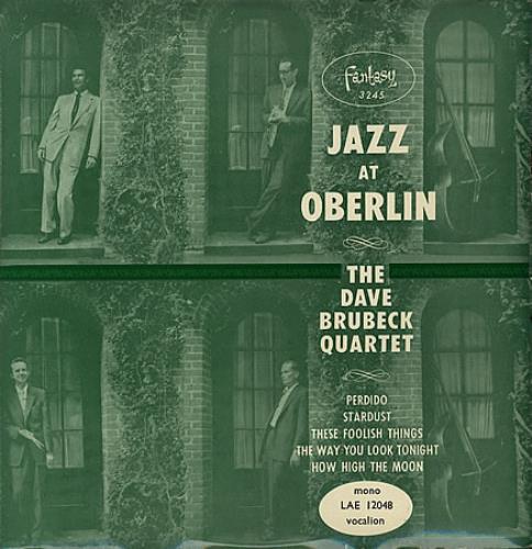 Dave Brubeck Jazz At Oberlin - 2nd vinyl LP album (LP record) UK DBRLPJA362862