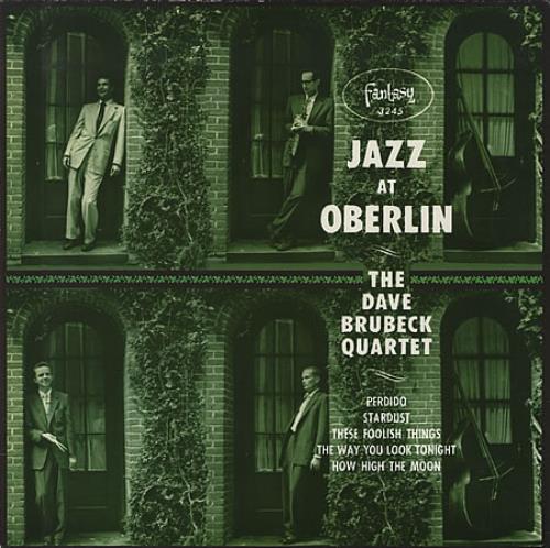 Dave Brubeck Jazz At Oberlin vinyl LP album (LP record) German DBRLPJA398910