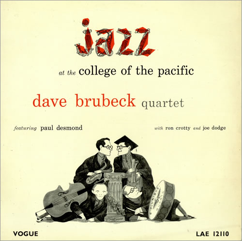 Dave Brubeck Jazz At The College Of The Pacific vinyl LP album (LP record) UK DBRLPJA469005