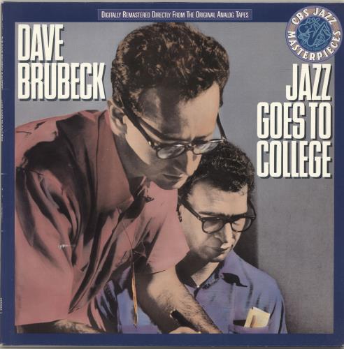 Dave Brubeck Jazz Goes To College vinyl LP album (LP record) Dutch DBRLPJA677656