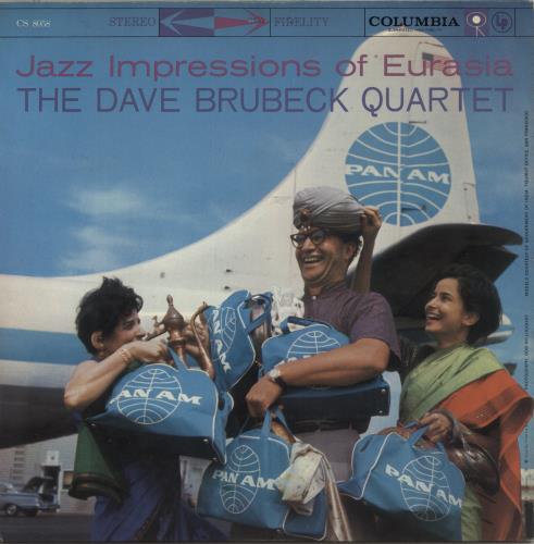 Dave Brubeck Jazz Impressions Of Eurasia vinyl LP album (LP record) US DBRLPJA876125