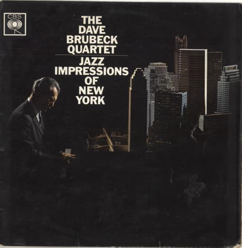 Dave Brubeck Jazz Impressions Of New York - EX vinyl LP album (LP record) UK DBRLPJA706466