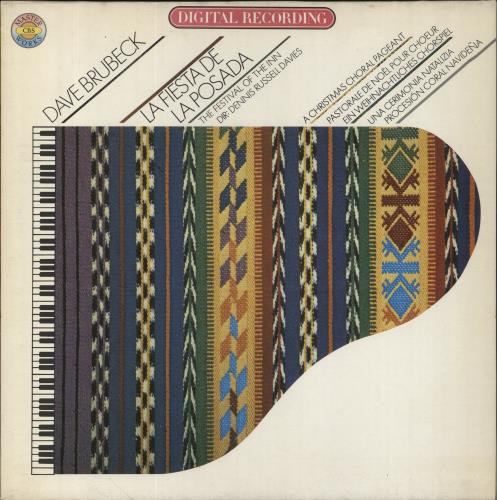 Dave Brubeck La Fiesta De La Posada vinyl LP album (LP record) Dutch DBRLPLA860611