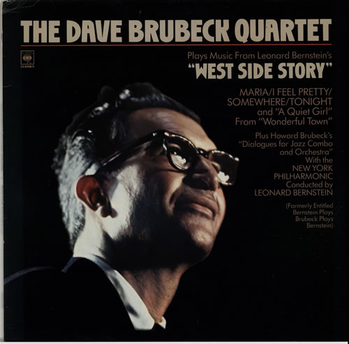Dave Brubeck Music From West Side Story vinyl LP album (LP record) UK DBRLPMU632291